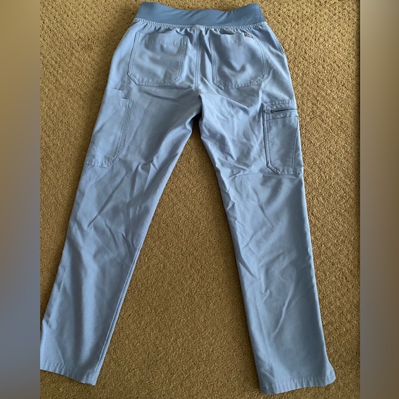 Figs Pants & Jumpsuits Figs Yola 2 Skinny Scrub Pants Vapor Blue